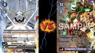 Creepymon X VS Omnimon DNA | Digimon Card Game | BT 24 | Match Comentado de Exhibici&oacute;n | TCG