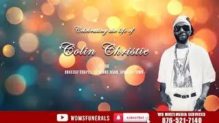 Colin Christie Funeral Service