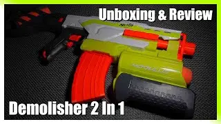 Nerf Modulus Demolisher 2 in 1 Unboxing & Review