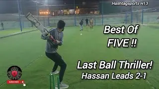 LAST BALL CRICKET THRILLER 🏏 | Zarak vs Hassan Match 3 | One Over Challenge