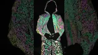 Men's Colourful Hip Hop Inspired Reflective Jogging Suit