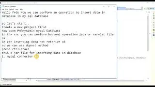 How to insert data into database using jsp on eclipse Part - 4 | jsp / Servlet