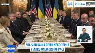 SUA și Ucraina reiau negocierile. Zelenski: Un acord de reconstrucție ar putea fi semnat la Davos