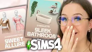 Full Overview of the Sleek Bathroom & Sweet Allure Kit | Syboulette & Aharris00britney | The Sims 4