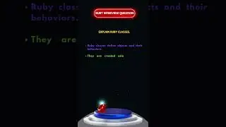 Explain RuBy Classes........!