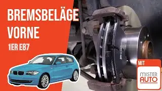 Wie BMW 1er E87 Bremsbeläge vorne wechseln 🚗