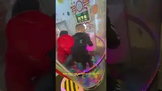 Alex And Mam Try To Collect Prize Tokens In Butlins Arcade Game