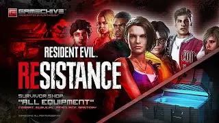 Resident Evil Resistance (All Survivor Equipment: Combat, Survival, Resource, Mastery) PS4 Gamechive