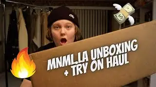 Streetwear Unboxing + TRY ON Haul | mnml.la