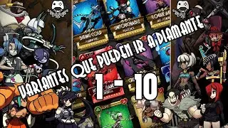 Variantes que pueden ir a diamante 1 - 10 (Recopilatorio) | Skullgirls Mobile