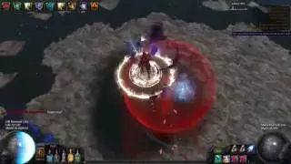 Path Of Exile 2.4 World First Low Life Righteous Fire Guardian Shaper Kill
