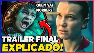 STRANGER THINGS 5 VOL.3 TRAILER EXPLICADO - ALGUEM IMPORTANTE VAI MORRER..
