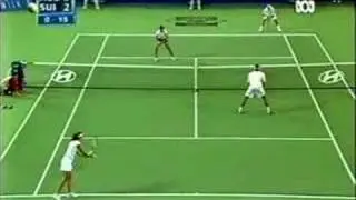 Federer & Mirka vs Hewitt & Molik - part 4