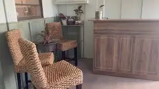 Бар на открытом воздухе и жилое пространство