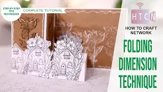 GATE FOLD CARDS WITH DIMENSION - FOLDING CARDS IDEAS