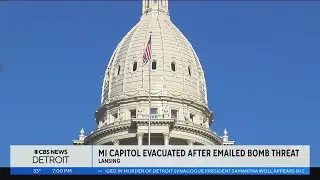 Michigan State Capitol evacuated Wednesday after emailed bomb threat
