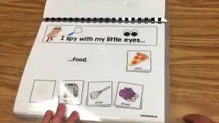 I Spy Categories Adapted Book - Food