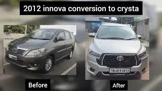 2012 innova conversion to crysta