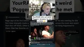 xQc reacts to YourRAGE CALL OUT 'Poggers' STREAMER 😬 #xqc #yourrage #streamer