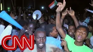 Protesters demanding civilian rule in Sudan