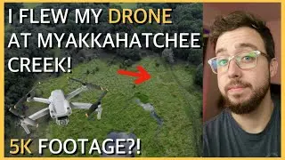 Flying My Drone Over Brian Laundries Recovery Site! - Myakkahatchee Creek