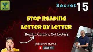 Secret 15/59: Don&rsquo;t Read Every Letter | How the Brain Really Reads |Dr. Sujendra Prakash