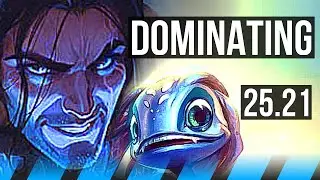 SYLAS vs FIZZ (MID) | 7/1/5, Dominating | KR Master | 25.21