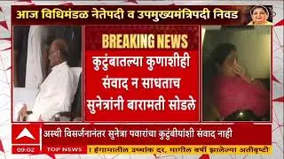 Sharad Pawar On Sunetra Pawar : सुनेत्रा पवारांनी संवाद न साधण्यानं विलीनीकरणाच्या चर्चेला खोडा?
