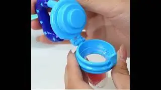 Fruit pacifier,best way to introduce fruits to babies. #howitworks