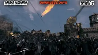 6000 MAN SIEGE OF OSGILIATH!! TOTAL WAR: ATTILA - DAWNLESS DAYS MOD - GONDOR CAMPAIGN (EP 3)