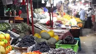 Yangon Strand Road Night Market | Kan Nar Lan Night Market Yangon Myanmar ( Burma )