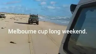 Melbourne cup long weekend 4wding carpenter rocks to beachport.