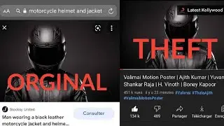 Valimai Motion Poster Stills Copied From Websites- Highly Disappointed