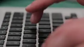 Keyboard  Typing animation video.