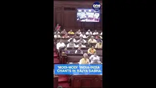 Rajya Sabha ruckus: Modi-Modi chants countered by chants of INDIA-INDIA | Oneindia News #shorts