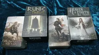 #deckcomparison Runic Tarot VS Heaven & Earth Tarot