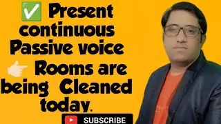 Present Continuous Passive Voice | आसान तरीका + Examples | Balaji Online Study by Chauhan Sir