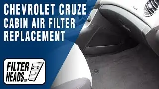 How to Replace Cabin Air Filter 2013 Chevrolet Cruze | AQ1164C