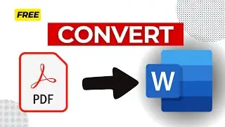 Как конвертировать PDF в Word БЕСПЛАТНО | Учебник ILovePDF