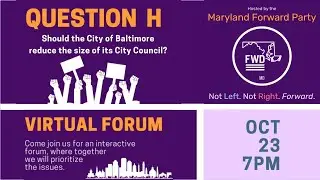 Should Baltimore City Reduce the Size of the City Council? - Maryland Forward Party