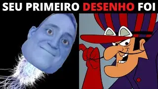 Sr. Incrível Envelhecendo (SEU PRIMEIRO DESENHO FOI)