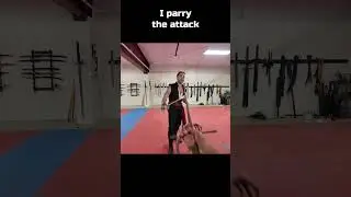 Fancy Rapier Technique: False Edge Whip! #sword #HEMA #shorts