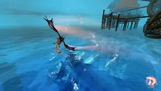 GW2 || Griffon flying || Domain of Istan
