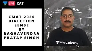 CMAT 2020 | Direction Sense | I by Raghavendra Pratap Singh