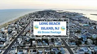 Long Beach Island, NJ Drone Footage