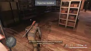 Sniper Elite 5 war factory Rat bomb to unlock weapon
