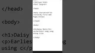 Your first webpage using Notepad in under 1 minute