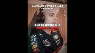 La relation d&rsquo;Anyme avec sa famille #anyme #famille #edit