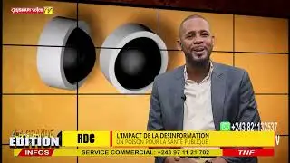 MISHAPI VOICE TV:  STUDIO DE KINSHASA : JOURNAL T&Eacute;L&Eacute;VIS&Eacute; DU MERCREDI 21 JANVIER 2026