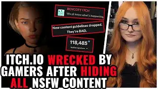 Gamers ROAST Itchoio After Shadowbanning ALL NSFW Content To Appease Payment Processors